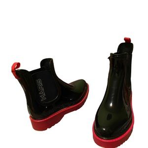 women rain boots,brand -Mars boots,size 36(US 6),color black